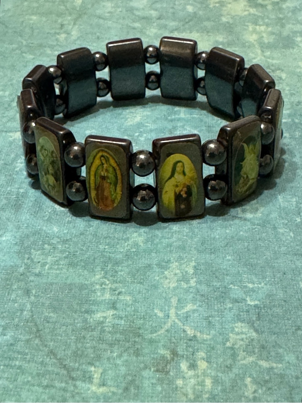 CHRISTIAN ICONS STRETCH BRACELET